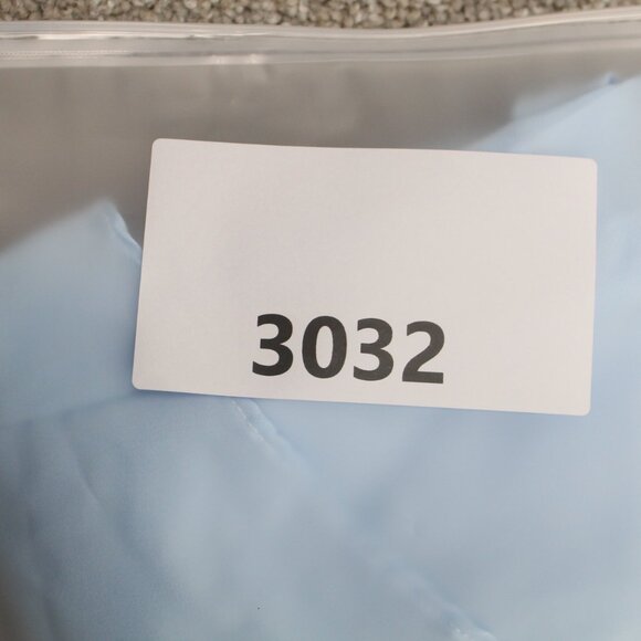 Vintage Sears Dress Shirt Mens 17 Blue Perma Prest Ultressa Polyester S/S Button - Picture 12 of 12